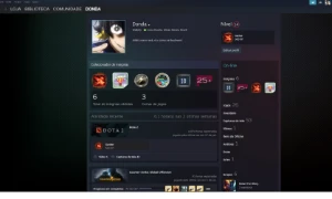 Conta Steam Com Dota 2, CS go Prime, Rocket League e outros