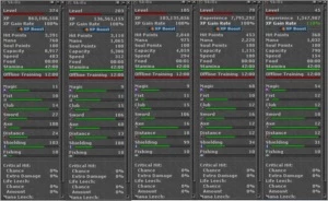 Tibia! Elite Knight 374, 203,185 + makers PVP Black Friday