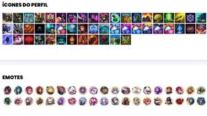 Conta bronze 3 com 31 Champs e 10 Skins - League of Legends LOL