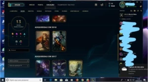 CONTA LEAGUE OF LEGENDS D4 LOL
