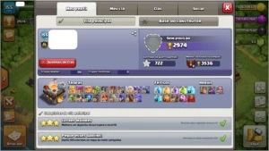 Conta clash of clans cv11