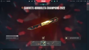 Conta valorant com skin champions 2021 e 2022 + outras skins