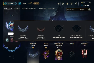 Conta Prata 2 com TODOS os Champs e 271 Skins (Nível 611)