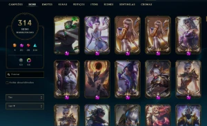 Muito Boa Pra Mono Riven 314 Skins, 79 Chromas - League of Legends LOL