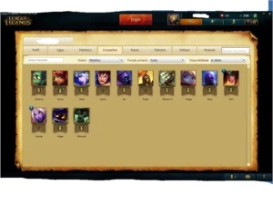 Conta League Of Legend - League of Legends LOL