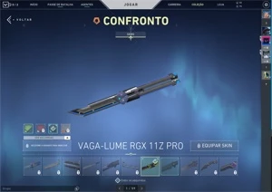 Conta platina 3 com butterfly rgx - Valorant