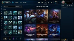 Conta League of Legends todas skins LOL