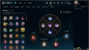 Conta League of Legends todas skins LOL