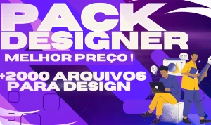 Pack Designer - Pack Com + De 2000 Arquivos Para Design