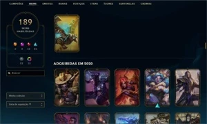 Conta League of Legends LOL