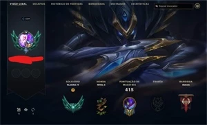 Conta League of Legends LOL