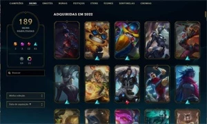 Conta League of Legends LOL