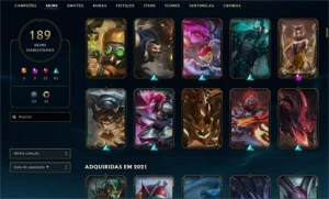 Conta League of Legends LOL
