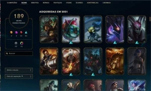 Conta League of Legends LOL