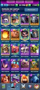 Conta Clash Royale TOP e barata!! Muitas cartas fulls