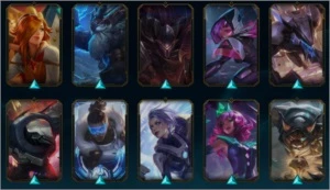 CONTA COM 102 CHAMPIONS E 146 SKINS - League of Legends LOL