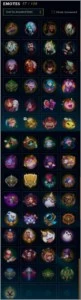 Conta Mestre + 122 champs + 106 skins (skins raras) - League of Legends LOL