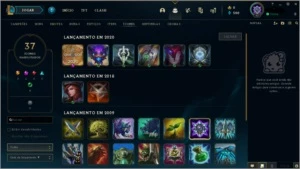 Conta High Elo League Of Legends | D3 57% Win rate LOL