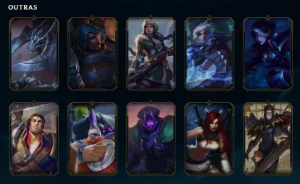 Conta League of Legends Full Acesso - 145 Champs e 48 Skins LOL