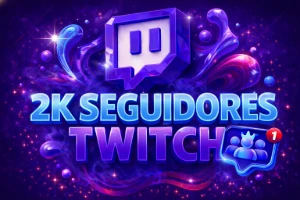 2K Seguidores Twitch R$5,90 ★[SUPER RÁPIDO|SEM QUEDA]★
