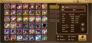 Conta Summoners war - Psamathe