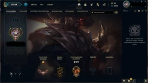 Conta LOL de 2013 com 89 Skins - League of Legends