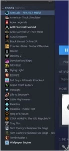 Conta steam com alguns jogos (preço negociavel)