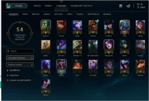 CONTA PLAT IV LOL - League of Legends