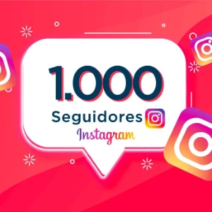 Oferta 1K Seguidores Mundial Instagram R$ 9,99 - Redes Sociais