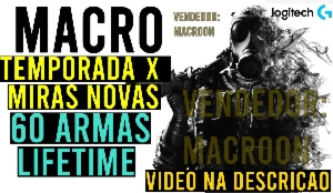 MACRO Tom Clancy's Rainbow Six - (VITALICIO) MOUSES LOGITECH