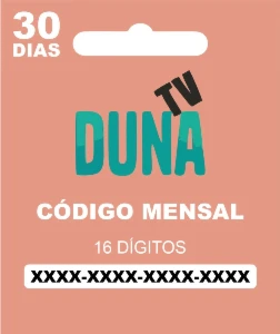 Duna Tv Codigo Mensal