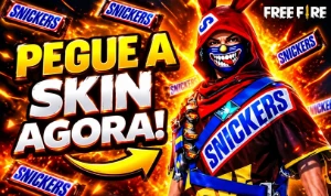 Codiguin Snickers Free Fire | Recompensa Exclusiva