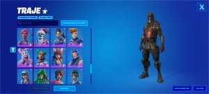 Conta Fortnite com cavaleiro negro