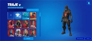 Conta Fortnite com cavaleiro negro