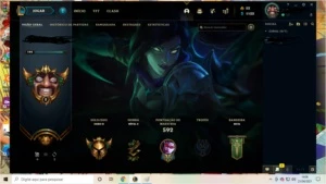 Conta lol varias skins - League of Legends