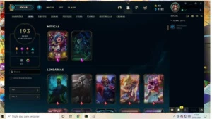Conta lol varias skins - League of Legends