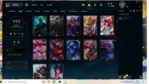 Conta lol varias skins - League of Legends