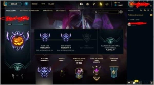 CONTA LEAGUE OF LEGENDS DIMANTE 2 SOLOQ / D1 FLEX LOL