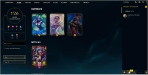 CONTA LEAGUE OF LEGENDS DIMANTE 2 SOLOQ / D1 FLEX LOL