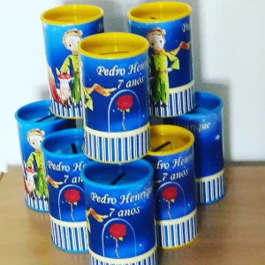 Cofrinho Personalizado para Festa Infantil