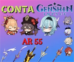❀ Conta EndGame Ar 55 ❀ - Genshin Impact