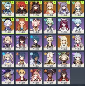 ❀ Conta EndGame Ar 55 ❀ - Genshin Impact