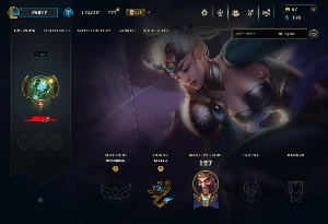 Conta Lol - Janna Vitoriosa - Riot Singed