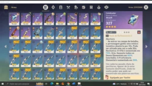 Ar 35 - Venti, Diluc, Faruzan E Yanfei C6 - Genshin Impact