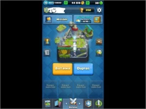 Clash Royale Arena 10 (3150) com  8 lendarias. Xp10