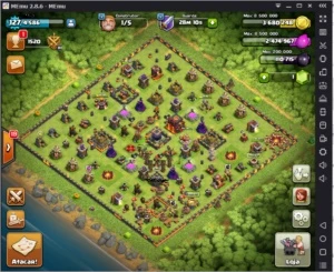 Conta de Clash Of Clans CV 10