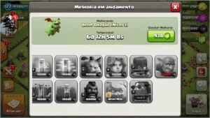 Conta de Clash Of Clans CV 10