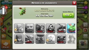 Conta de Clash Of Clans CV 10