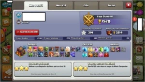 Conta de Clash Of Clans CV 10