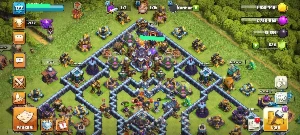 conta clash of clans cv 15 ful